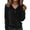 Black, variant on Button V Neck Sweaters for Women Long Sleeve Knitted Henly Shirts Lightweight Loose Fit Pullover Tops Elegant Dressy Casual Sweater Business Fashion Clothing 2026 Fall Outfits(Pink,S)
