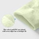 thumbnail image 5 of Guantes de goma de látex impermeables verdes, guantes de limpieza del hogar de 2 pares de manga larga con forro de felpa y palma estampada para lavado, jardinería, 5 of 6