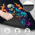 thumbnail image 3 of XMXT Waterproof Floor Mats for Cars, Gaming Skull Print Car Floor Mats All Weather Universal Fit Auto Carpet Car Accessories, 4 Piece, 3 of 6