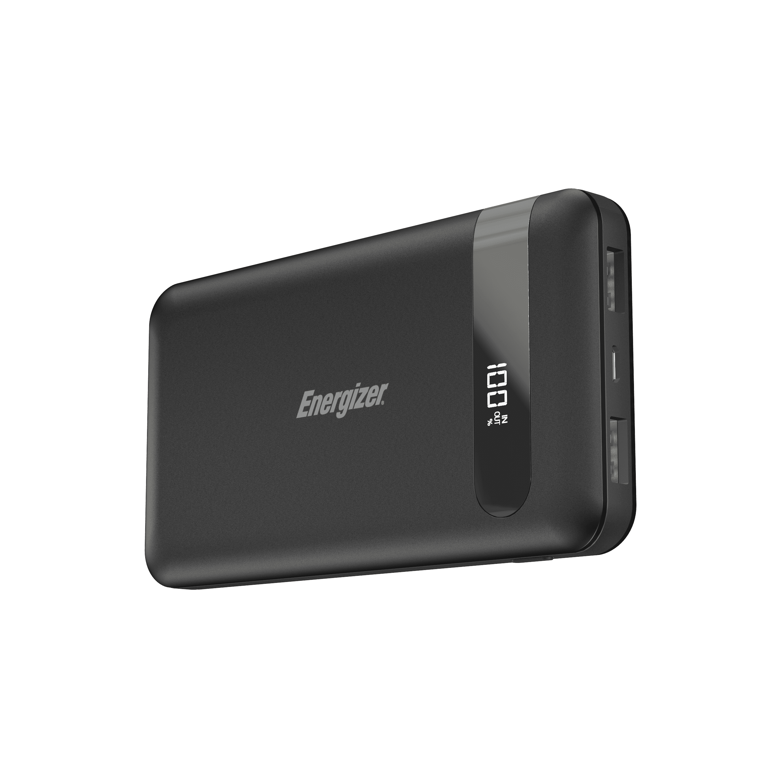 Energizer UE10036 BK 10,000 Series Power Bank With 2 USB Ports (black)