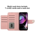 thumbnail image 5 of Case for Motorola MOTO G 5G 2022 Wallet Cover Shockproof Stylish Protective Card Holder Wrist Strip, 5 of 5