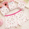 thumbnail image 2 of Little Girls Cotton Boy Shorts Toddler Panties Baby Princess Underwear (Pack of 4), 2 of 10