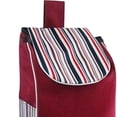thumbnail image 6 of Large Shopping bag Heavy Duty Replacement Bag Reusable Backup trolley Foldable for Shopping Cart Fold up Hand Truck Utility Cart , red, 6 of 7