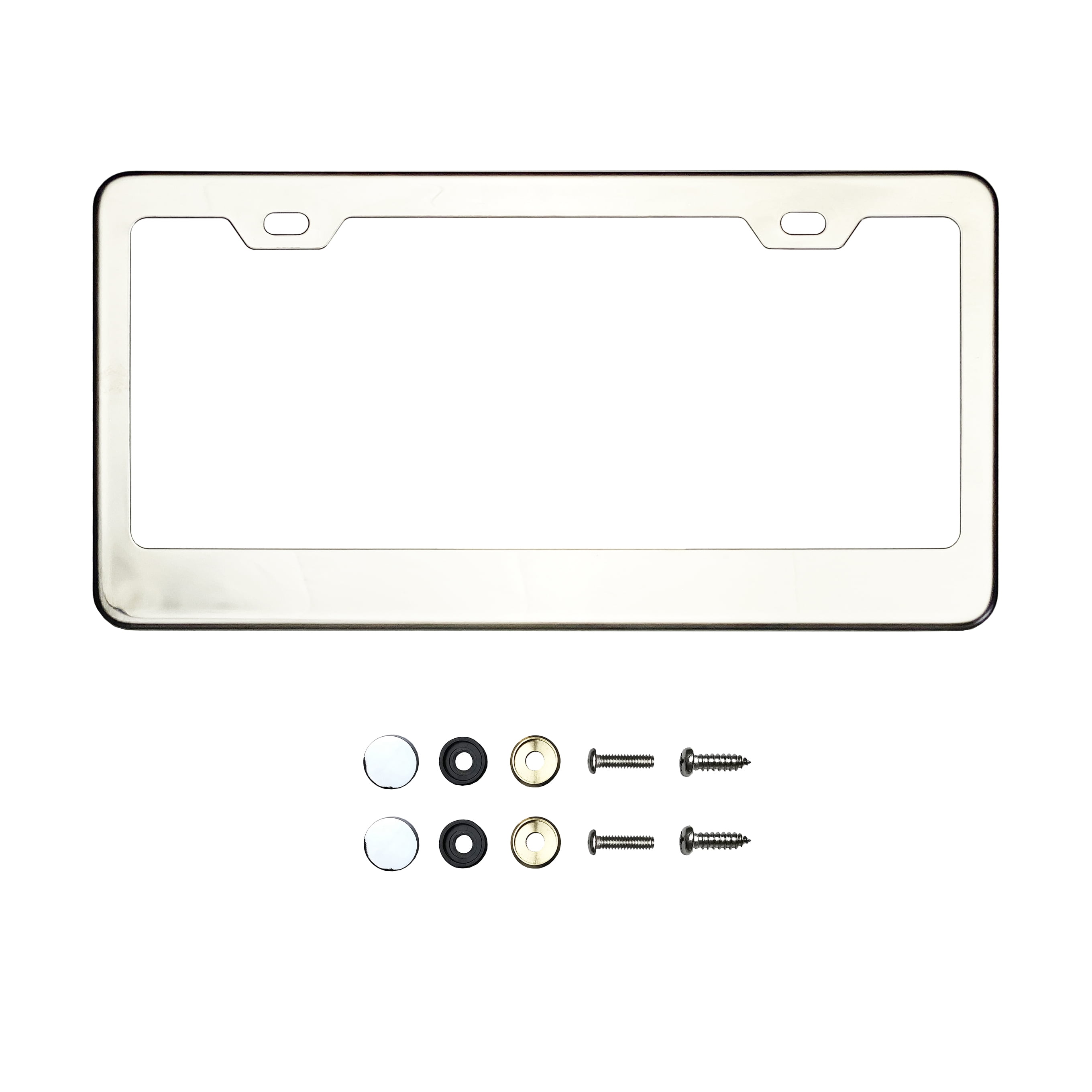 Im Polish Metal License Plate