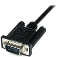 thumbnail image 4 of StarTech.com Model SCNM9FM2MBK 6.56 ft 2m Black DB9 RS232 Serial Null Modem Cable F/M, 4 of 5