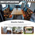 thumbnail image 3 of XYZCANDO Maple Leaf RV Dinette Cushions RV Decor Washable Furniture Covers Fall Thanksgiving for Sofa and Loveseat Comfortable Cushion Covers for Couches and Sofas Stretchable Slipcovers, 3 of 7