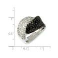 thumbnail image 2 of Sterling Silver & CZ Ring - Size 6, 2 of 2