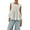 White, variant on Womens Summer Pleated Peplum Sleeveless Blouse Tank Tops Round Neck Y2K Babydoll Blouse Shirt White XS