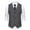 Dark Gray, variant on Pejock Mens Suit Vest Business Formal Dress Slim Fit Casual Waistcoat Vest for Suit or Tuxedo