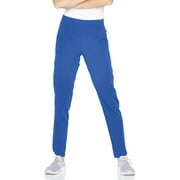 Urbane ICON 5-Pocket Scrub Pants for Women: Contemporary Slim Fit, Super Stretch, Drawstring, Ultra Soft Medical Scrubs 9735