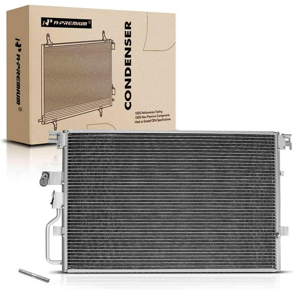 A-Premium Air Conditioning A/C Condenser Compatible with Chevrolet Equinox 2005 V6 3.4L, Replace# 3245, 15232871