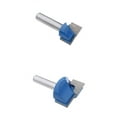 thumbnail image 1 of 2 piezas de carpintería CNC grabado V ranura enrutador Bit Heavy Duty - herramienta de vástago de 8 mm Sharpla  Broca de fresadora CNC, 1 of 8