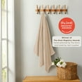 thumbnail image 2 of Great Bay Home Quick Dry Loop Textured 2-Pack Extra Large Bath Sheet Set, 35” x 68”, Taupe, 2 of 6
