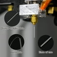 thumbnail image 3 of Kit de herramientas de limpieza de boquillas de impresora 3D Uxcell, 10Pcs agujas de limpieza de boquillas de impresora 3D de acero inoxidable de 0.2mm y 2Pcs pinzas, 3 of 6