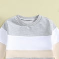thumbnail image 6 of TOWED22 Toddler Baby Boy Fall Winter Outfit 2pcs Graphic Clothes Long Sleeve Sweatshirt Pants Set Lightweight Outfits Clothing(Light Gray,12-18 M), 6 of 6