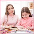 thumbnail image 5 of Cute cat paw erasers, 4 pcs retractable cartoon eraser for kids Kawaii push-pull rubber pen erasers pen-shaped erasers (4 colors), 5 of 5