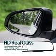 thumbnail image 2 of Zone Tech Blind 2 Pack Square Blind Spot Mirror - All Cars Motorcycles Trucks Snowmobiles, 2 of 8