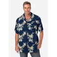 thumbnail image 4 of Men's Big & Tall Tropical Rayon Short-Sleeve Shirt, 4 of 6