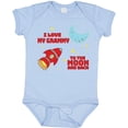 thumbnail image 3 of Inktastic I Love My Grammy to the Moon and Back Boys or Girls Baby Bodysuit, 3 of 5