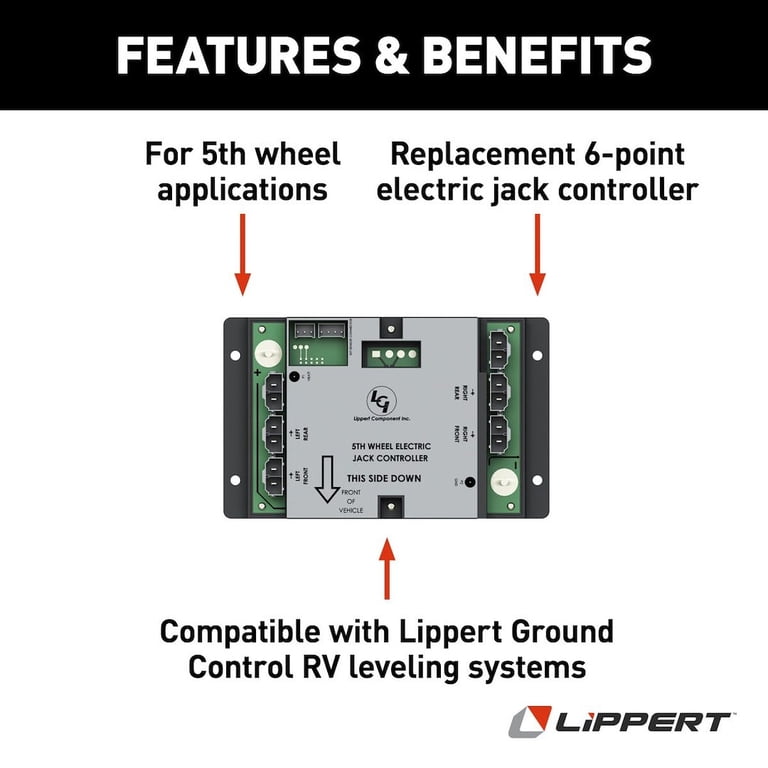 Lippert Components 276452 Ground Control Leveling System Control
