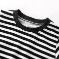 thumbnail image 5 of Kids Clothes For Girls Stripes Short Sleeve Shirts For Girls Oversized Toddler Girl Clothes Summer Girl Outfits 6-7 Years Cute&nbsp;Girl&nbsp;Clothing, 5 of 6