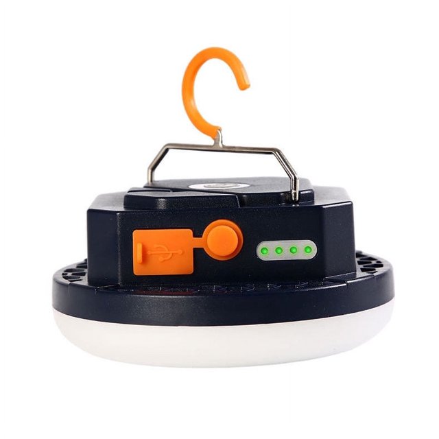 Luces LED para acampar, luces de tienda impermeables portátiles recargables por USB, corte de energía, que deben estar equipadas en caso de emergencia (luz amarilla) brillar Electrónica
