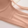 thumbnail image 6 of Bigersell Support Wireless Bra Deals Support Yoga Bra Padded Bra Balconette Bra Style R-473 Womens Wireless Bra Sports Bras Woman Pullover Bra Hook & Eye Bra Closure Beige 38, 6 of 9