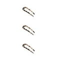 thumbnail image 2 of relayinert Bâtons de Cheveux en Forme de U Simplicité Modélisation Coiffure Fait Main Femmes Épingle à Cheveux Légère Queue de Cheval Accessoires Léopard Clair 3Set, 2 of 6
