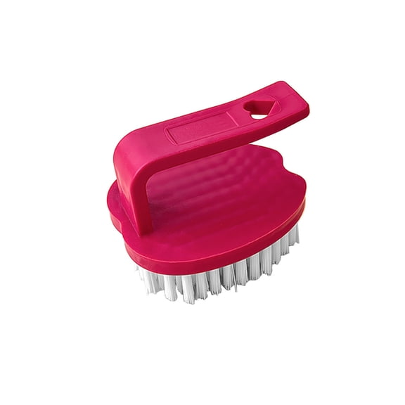 HOARBOEG 5Pcs Efficient Vegetable Brush, Potato Scrubber, Ergonomic Handle for Cleaning Potatoes, Carrots, Apples - Kitchen Scourer Brush for Fruits and Produce