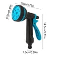 thumbnail image 3 of High Pressure Garden Hose Nozzle Spray Gun – Adjustable Watering Patterns for Lawn, Plants, and Car Wash, Durable Plastic Trigger Sprayer (No Hose Included), 3 of 7
