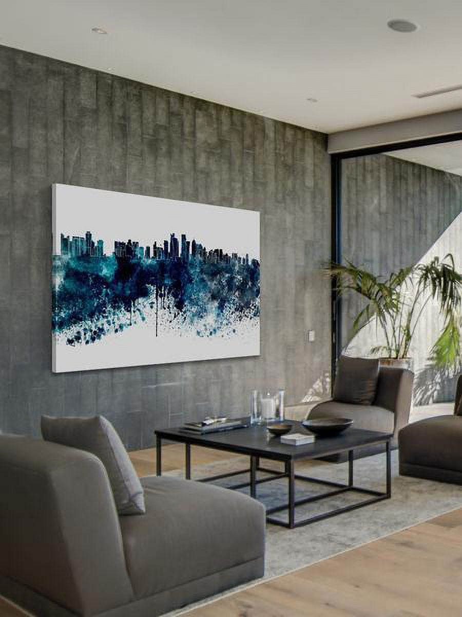"Scenery" Painting Print on Wrapped Canvas