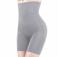 thumbnail image 2 of BiZtdJrK Shapewear for Women High Waisted Tummy and Hip Lift Pants Elastic Slim Fit Body Shaper Girdles Shorts, Gray, M, 2 of 4