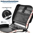 thumbnail image 4 of FORMRS Zipper Binder with Shoulder Strap 2-inch Ring 500 Sheet Capacity File Bag, Starfish Seashell, 4 of 5