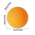 thumbnail image 3 of 50-Piece Orange Ping Pong Balls, High Elasticity ABS Table Tennis Balls for Training & Competition Indoor & Outdoor Use (40mm Standard Size), 3 of 6