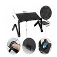 thumbnail image 4 of Household Items Multifunctional Folding Table 48 * 26 Black, 4 of 7