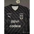 thumbnail image 4 of Camiseta de la Liga Mexicana 23-24 nuevo Monterrey segundo partido fuera de casa aficionados tailandeses negros, 4 of 4
