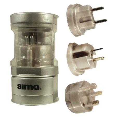 Sima® Sip-3 Sip-3 International Compact Travel Plug Set