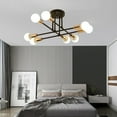 thumbnail image 5 of Ceiling Lamp Lighting Fixture Living Room Lights Black, 5 of 7