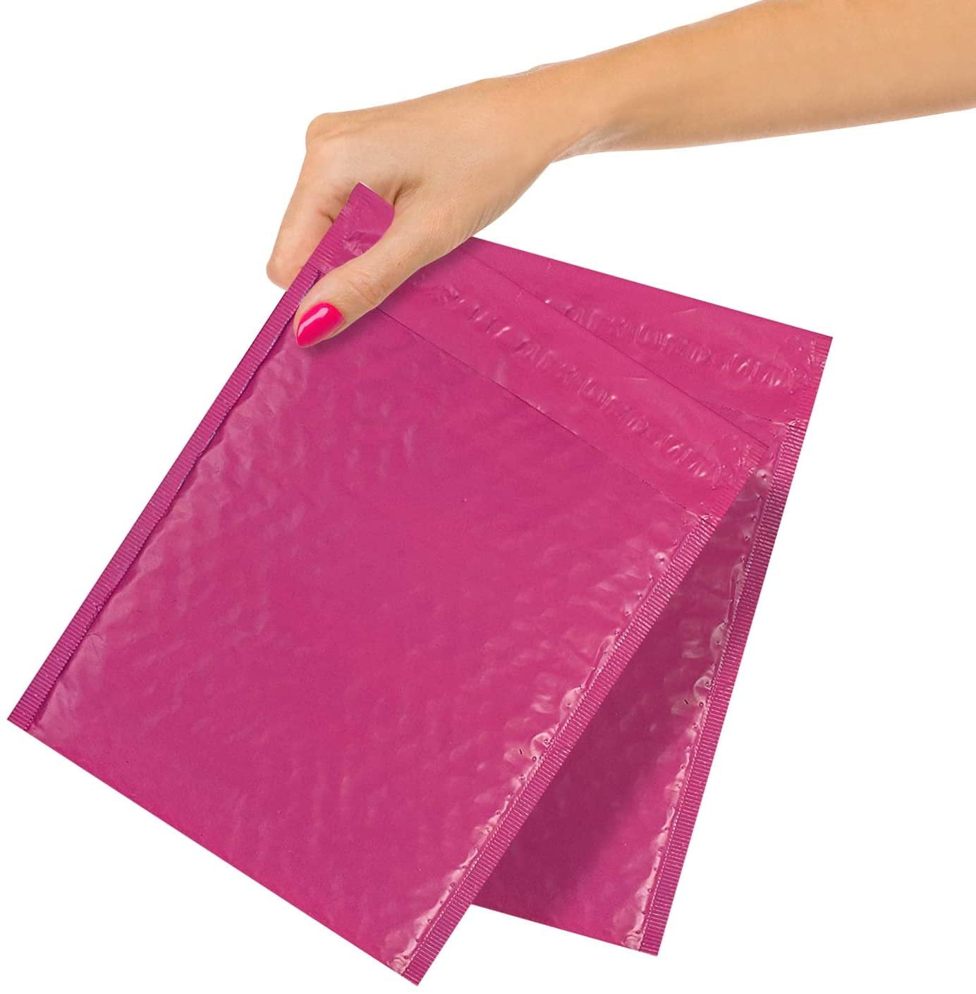 10pcs 9x6 Inch Poly Bubble Mailer Pink Self Seal Padded Envelopes/mailing Bag_ya 
