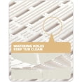 thumbnail image 4 of Shower Mat 16"x36", Extra Long Bathtub Mat Non Slip with Suction Cups, Bath Matts for Shower Floor/Inside Shower, Quick Dry, Easy Clean, 4 of 12