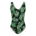 thumbnail image 6 of PNTUTB Summer Women's Fashion Print Casual Slim Backless One Piece Swimsuit with Built-in Padded Cups, 6 of 6