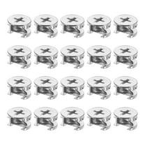 Cam Lock Nut for Furniture, 20pack 15x9.5mm Joint Connector Locking Nuts Furniture Connecting Cam Fittings
