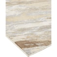 thumbnail image 2 of Feizy Parker Transitional Abstract, Ivory/Tan/Brown, 3' 9" x 5' 7" Accent Rug, Sheen, Area Rug for Living Room and Bedroom, 2 of 6
