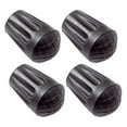 thumbnail image 1 of 4PCS Trekking Pole Foot Pad Tip Universal Protection Rubber Sleeve Anti-slip Mat(Black), 1 of 6