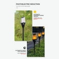 thumbnail image 4 of TopLLC LED Creative Solar Lamp Outdoor Garden Courtyard Insertion Lamp Solar Torch Lamp on Clearance, 4 of 9