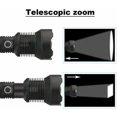 thumbnail image 3 of Ultra Powerful LED Flashlight 90,000 Lumens - USB Rechargeable - xhp70 xhp50 Models - Perfect for Hunting - P70 Flashlight, 3 of 5