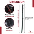 thumbnail image 4 of Armory Replicas Final Foam Ninja Katana Sword with Nylon Back Sheath – 42.5" LARP Cosplay Replica with Chain Accent, 4 of 11