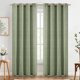 thumbnail image 2 of Cortinas de lino bohemio Jinchan para sala de estar, granja, 214 x 213 cm, 2 of 9