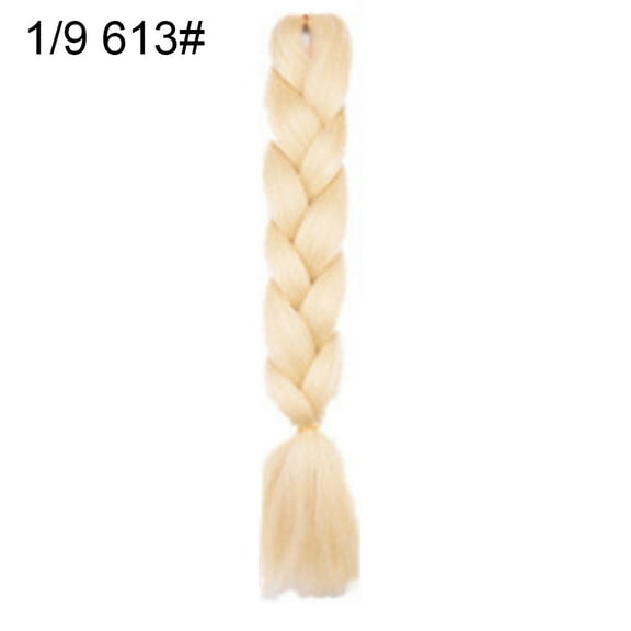 Anvazise Women Jumbo Crochet Braiding Ombre Color Synthetic Kanekalon Hair Extensions Style 613 One Size