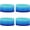 Blue, variant on 20 Pieces Hei Shi Surfer Bracelets Friendship Bracelets Clay Bead Bracelets, Crystal, Style X4230
